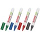 Маркеры стираемые для белой доски НАБОР 4 ЦВЕТА, STAFF 'BASIC' WBM-200, 1-3 мм, 152639