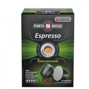 Капсулы для кофемашин NESPRESSO 'Espresso', натуральный кофе, 10 шт. х 5 г, PORTO ROSSO