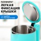 Чайник электрический с двойными стенками SONNEN KT-8719M, 1,5 л, 2200 Вт, мятный, 454694
