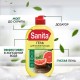 Гель для мытья посуды 450 г, SANITA 'Грейпфрут и мята', 27857