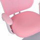 Кресло детское с подставкой для ног BRABIX 'Toy MG-205', сетка/ткань TW, розовое, 533151