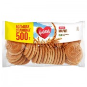Печенье ЛЮБЯТОВО 'Мария', традиционное, затяжное, 500 г, 7200029000_540