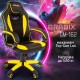 Кресло компьютерное BRABIX 'Blaze GM-162', TW/экокожа, черное/желтое, 532579, 7083507