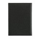 Обложка-чехол для паспорта FABULA 'Brooklyn', натуральная кожа, контрастная отстрочка, черная, O.70.BR