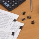 Зажимы для бумаг STAFF ECO, КОМПЛЕКТ 12 шт., 19 мм, на 60 листов, черные, картонная коробка, 274031