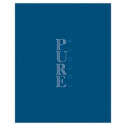 Тетрадь А5 96 л., HATBER-ECO, скоба, офсет №2, ЭКОНОМ, клетка, обложка картон, PURE Colour, 'Голубика', 092123, 96Т5C1_34813