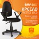 Кресло BRABIX 'Prestige Ergo MG-311', регулируемая эргономичная спинка, кожзам, черное, 531877