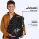 Ранец BRAUBERG SHINY, 2 отделения, с брелоком, 'Опасный паук', СВЕТЯЩИЙСЯ РИСУНОК, 38х28х14 см, 274425