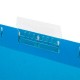 Подвесные папки А4/Foolscap (404х240 мм) до 80 л., КОМПЛЕКТ 10 шт., синие, картон, STAFF, 270933