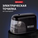 Точилка электрическая BRAUBERG 'Black Jack', питание от 4 батареек АА, дополнительное сменное лезвие, 228424