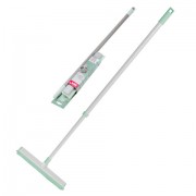 Швабра-сгон КОМПЛЕКТ щётка 32 см с резиновой щетиной 5,5 см + черенок 80-140 см, BACTERIA STOP, YORK, 51301