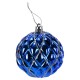 Шары елочные 16 шт., 8 см, 'Blue&Gold', пластик, золото/синий, ЗОЛОТАЯ СКАЗКА, 592454