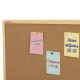 Доска пробковая для объявлений 45х60 см, деревянная рамка, BRAUBERG Wood, 238310