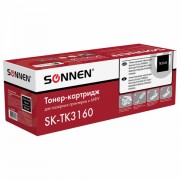 Картридж лазерный SONNEN (SK-TK3160) для KYOCERA 3045/3050dn/3060dn/3145dn, ресурс 12, 364080