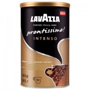 Кофе молотый в растворимом LAVAZZA 'Prontissimo Intenso', сублимированный, 95 г, жестяная банка, 5331
