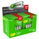 Батарейки КОМПЛЕКТ 4 шт., GP Super G-Tech, AA (LR6, 15А), алкалиновые, пальчиковые, блистер, 15A-2CR4