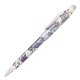 Ручка подарочная шариковая CROSS Botanica 'Сиреневая орхидея', лак, латунь, хром, черная, AT0642-2