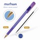 Ручка шариковая масляная с грипом MUNHWA 'MC Gold LE', СИНЯЯ, корпус ассорти, узел 0,5 мм, MCL-02