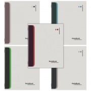 Тетрадь А5 40 л. STAFF 'College', скоба, клетка, офсет №2 ЭКОНОМ, обложка картон, 'СВЕТЛАЯ', 405623