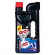 Средство для прочистки канализационных труб 1 кг, КРОТ 'Торнадо', гель, 4000003