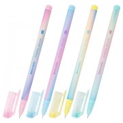Ручка гелевая BRAUBERG GRADE PASTEL, СИНЯЯ, игольчатый узел 0,5 мм, линия письма 0,3 мм, 144284