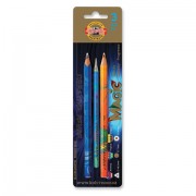 Карандаши с многоцветным грифелем KOH-I-NOOR, набор 3 шт., 'Magic', 5,6 мм/ 7,1 мм, блистер, 9038003002BL