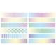 Закладки для книг МАГНИТНЫЕ, 'GRADIENT', набор 12 шт., 60x20 мм, BRAUBERG, 113170