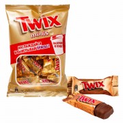 Батончики мини TWIX 'Minis' печенье с карамелью в молочном шоколаде, 184 г, 2263