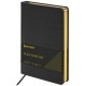 Ручка перьевая PARKER 'Jotter Core Stainless Steel GT', ежедневник А5 черный, пакет, 880902