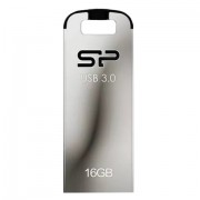 Флеш-диск 16 GB, SILICON POWER Jewel J10, USB 3.1, металлический корпус, черный, SP16GBUF3J10V1K