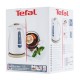 Чайник TEFAL KO29913E, 1,5 л, 2200 Вт, закрытый нагревательный элемент, пластик, белый