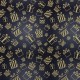 Бумага упаковочная подарочная мелованная 'Golden pattern', 70x100 см, 10 дизайнов ассорти, ЗОЛОТАЯ СКАЗКА, 591912