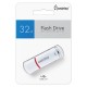 Флеш-диск 64 GB, SMARTBUY Crown, USB 2.0, белый, SB64GBCRW-W