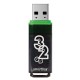 Флеш-диск 32 GB SMARTBUY Glossy USB 3.0, тёмно-серый, SB32GBGS-DG