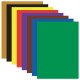 Цветная бумага, А4, мелованная (глянцевая), 8 листов 8 цветов, на скобе, ЮНЛАНДИЯ, 200х280 мм, 'ЮНЛАНДИК В ПАРКЕ', 129549