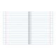 Тетради 12 л. КОМПЛЕКТ 20 шт. BRAUBERG 'КЛАССИКА NEW', линия, обложка картон, АССОРТИ (5 видов), 880052