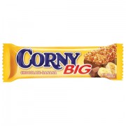 Батончик-мюсли CORNY 'Big' (Корни 'Биг'), злаковый c бананом и молочным шоколадом, 50 г, бзк002