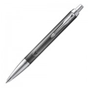 Ручка шариковая PARKER 'IM Metallic Pursuit CT', корпус темно-серый, хромированные детали, синяя, 2074144