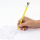 Ручка с топпером шариковая ЮНЛАНДИЯ 'Собачка', корпус ассорти, СИНЯЯ, пишущий узел 0,7 мм, 143807