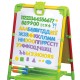 Мольберт растущий для мела/магнитно-маркерный, 53х46 см, BRAUBERG 'NIKA KIDS', светофор, 238051
