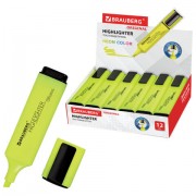 Текстовыделитель BRAUBERG 'ORIGINAL NEON', ЖЕЛТЫЙ, линия письма 1-5 мм, 152211