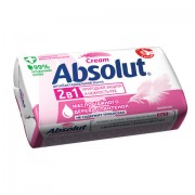 Мыло туалетное антибактериальное 90 г ABSOLUT (Абсолют) 'Нежное', не содержит триклозан, 6058, 6001,6058
