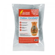 Глина для лепки голубая ОСТРОВ СОКРОВИЩ, 1 кг, порошковая, готовая, размачиваемая, 227139