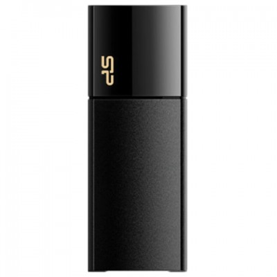 Флеш-диск 16 GB, SILICON POWER Ultima U05, USB 2.0, черный, SP16GBUF2U05V1K