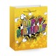 Пакет подарочный (1 штука) 33х13х45 см (XL), 'Birthday Collection', ассорти, фольга, ЗОЛОТАЯ СКАЗКА, 700826
