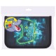 Пенал BRAUBERG, 1 отделение, 1 откидная планка, полиэстер, 21х14 см, 'Neon gamepad', 274596