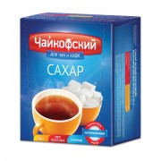Сахар-рафинад 'Чайкофский', 0,5 кг (98 кусочков, 15х16х21 мм), высший сорт по ГОСТу, картонная упаковка