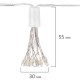Гирлянда-пучки 'Bundles', 150 LED, 2,4 м, 10 пучков, тёплый белый, USB, ЗОЛОТАЯ СКАЗКА, 592557