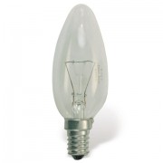 Лампа накаливания OSRAM Classic B CL E14, 60 Вт, свечеобр., прозрачн, колба d=35 мм, цоколь d=14 мм