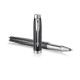 Ручка-роллер PARKER 'IM Metallic Pursuit CT', корпус темно-серый, хромированные детали, черная, 2074145
